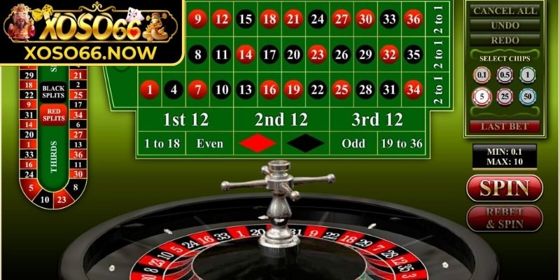 Cách vận hành và các hình thức đặt cược trong roulette